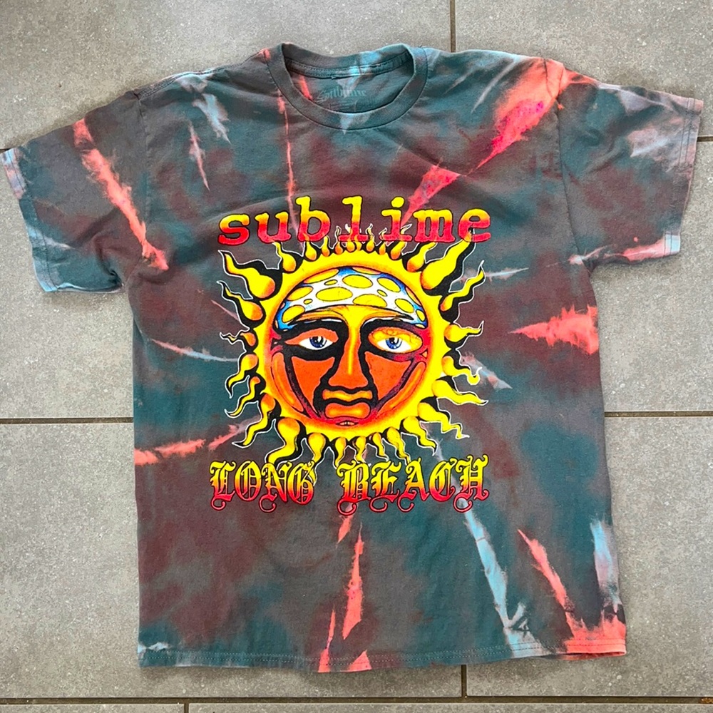 Reverse Tie Dyed Sublime T-shirt
